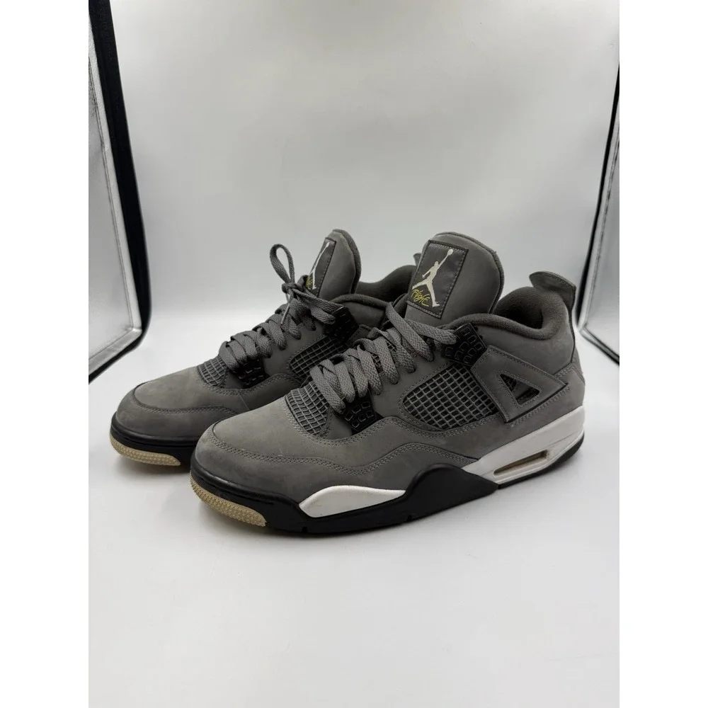 Air Jordan 4 Retro Cool Grey 2019 Size 11 US 45 Euro Men's Very Good